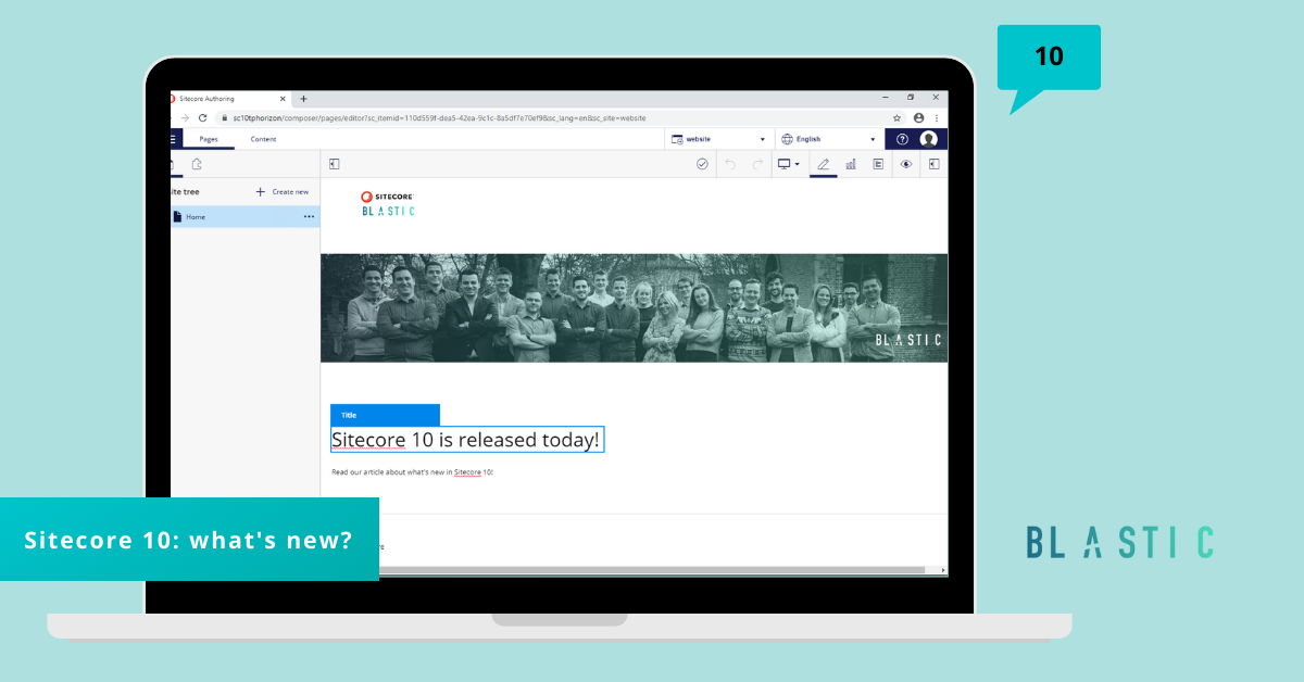 SITECORE 10: WHAT’S NEW?